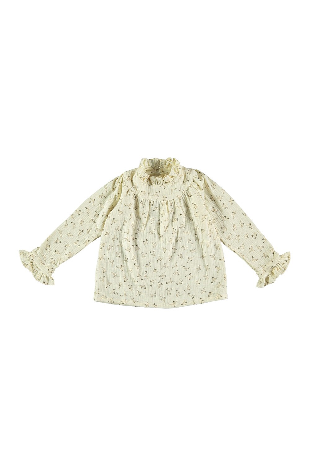 organic cotton gauze sonate blouse