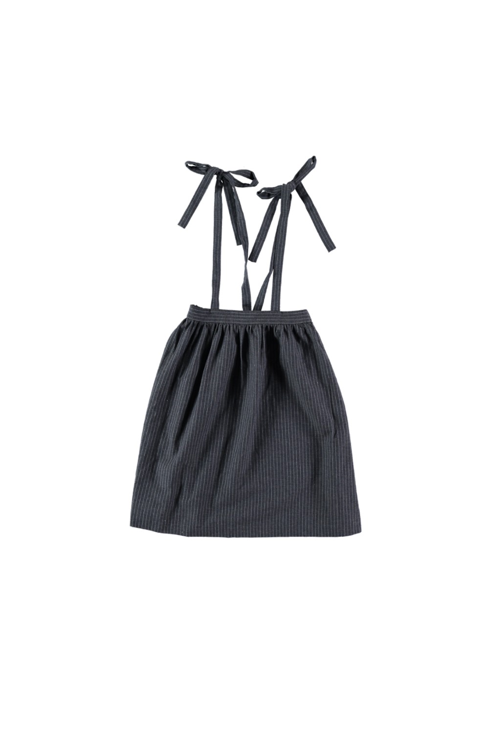 girl's skirt navy stripes organic cotton