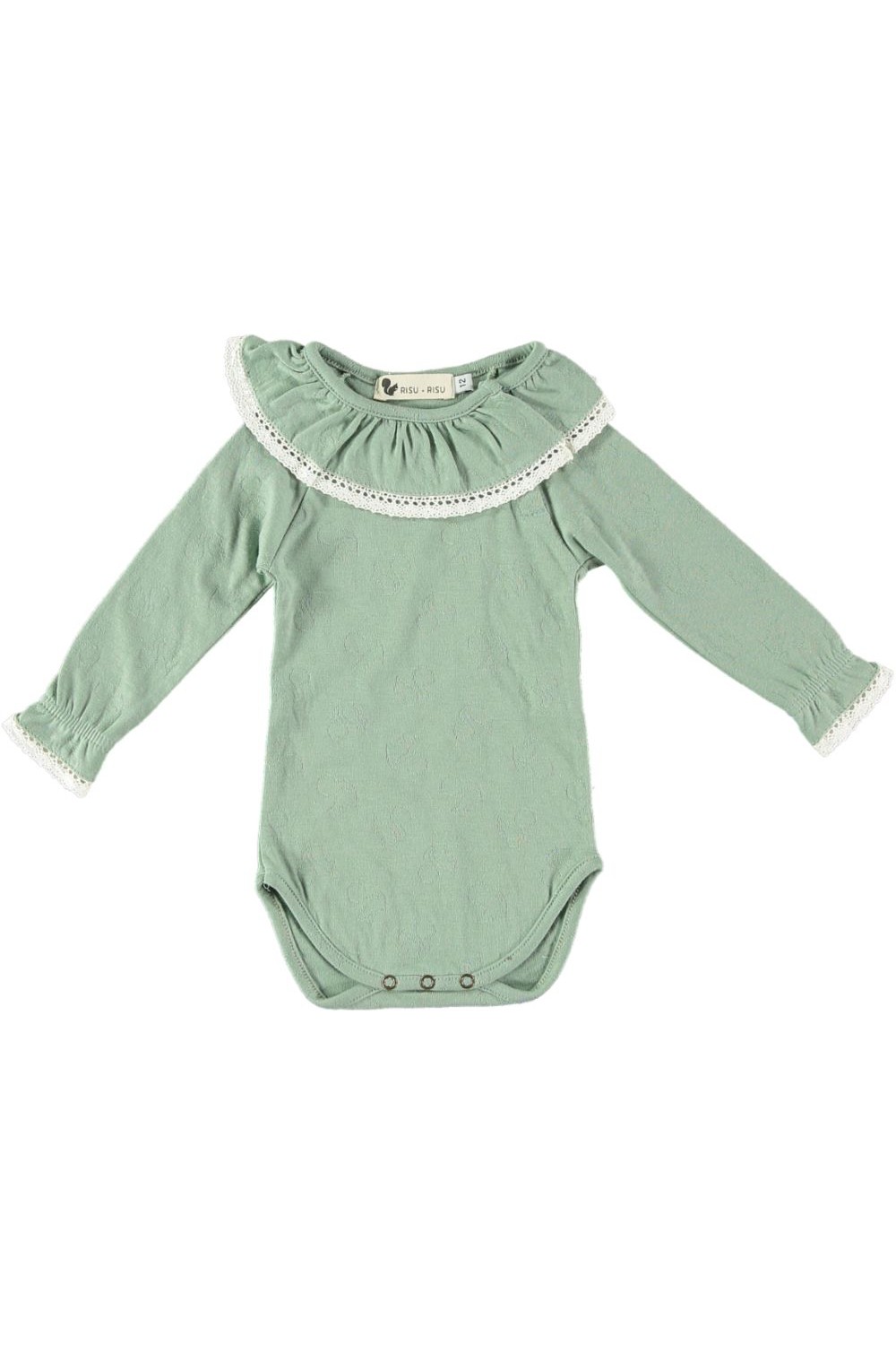 body bébé coton bio maia almond risu risu