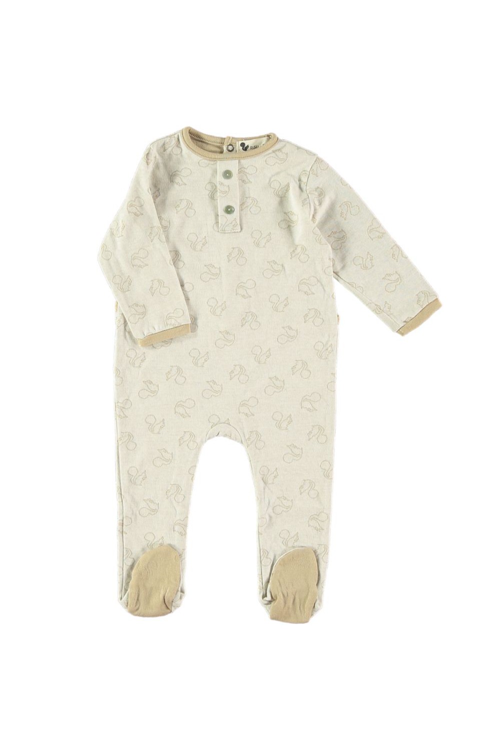 Pyjama bébé en jersey bio exclusif risu risu