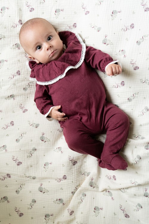 pyjama bébé ballerine anémone coton bio