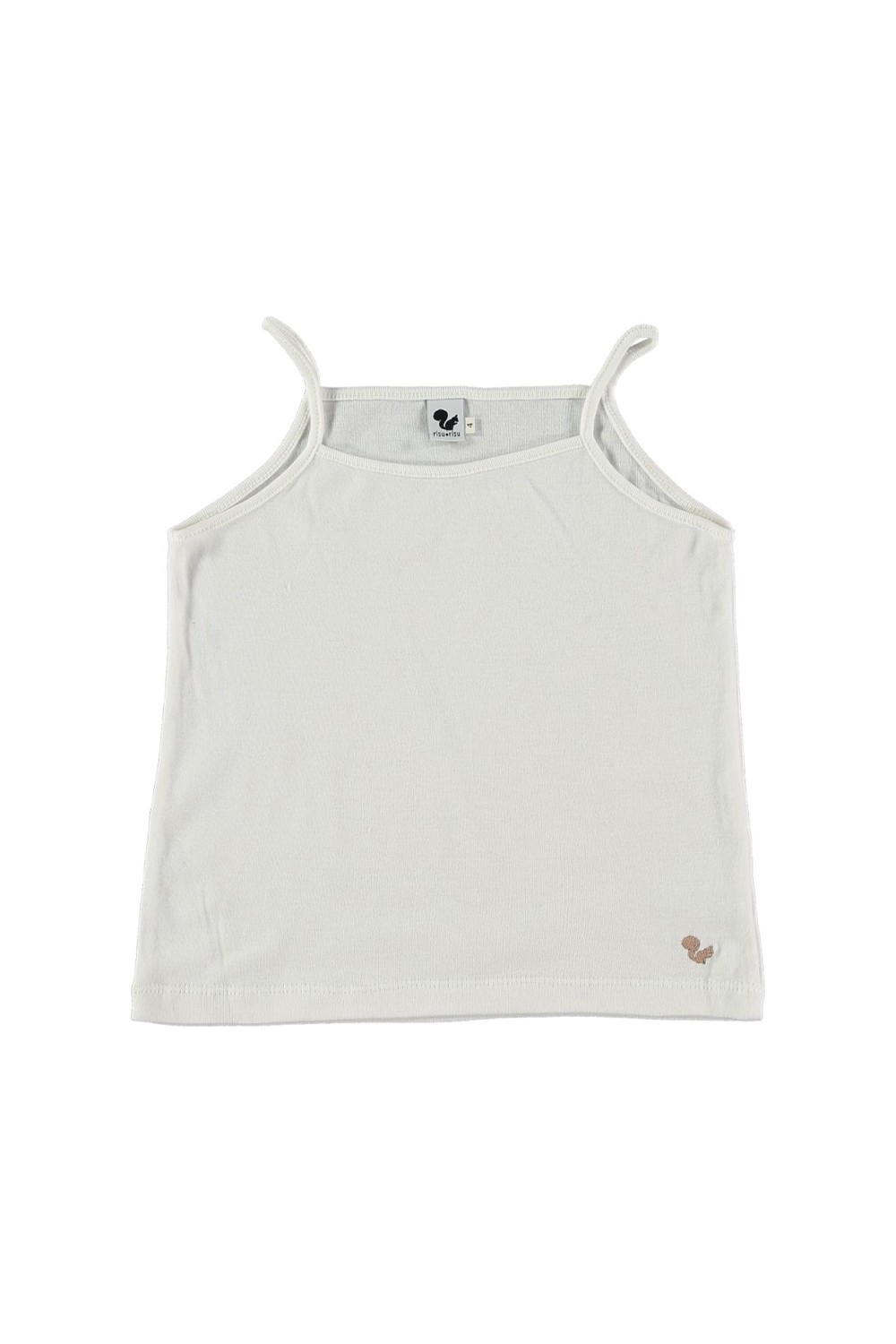 milk girl strap vest organic cotton