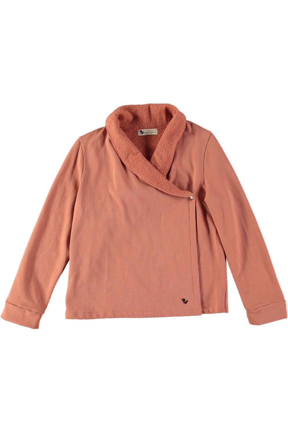 organic cotton paprika cocoon jacket