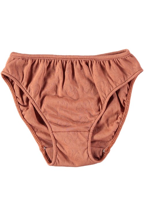 Parfaite girl panties underwear organic cotton paprika red