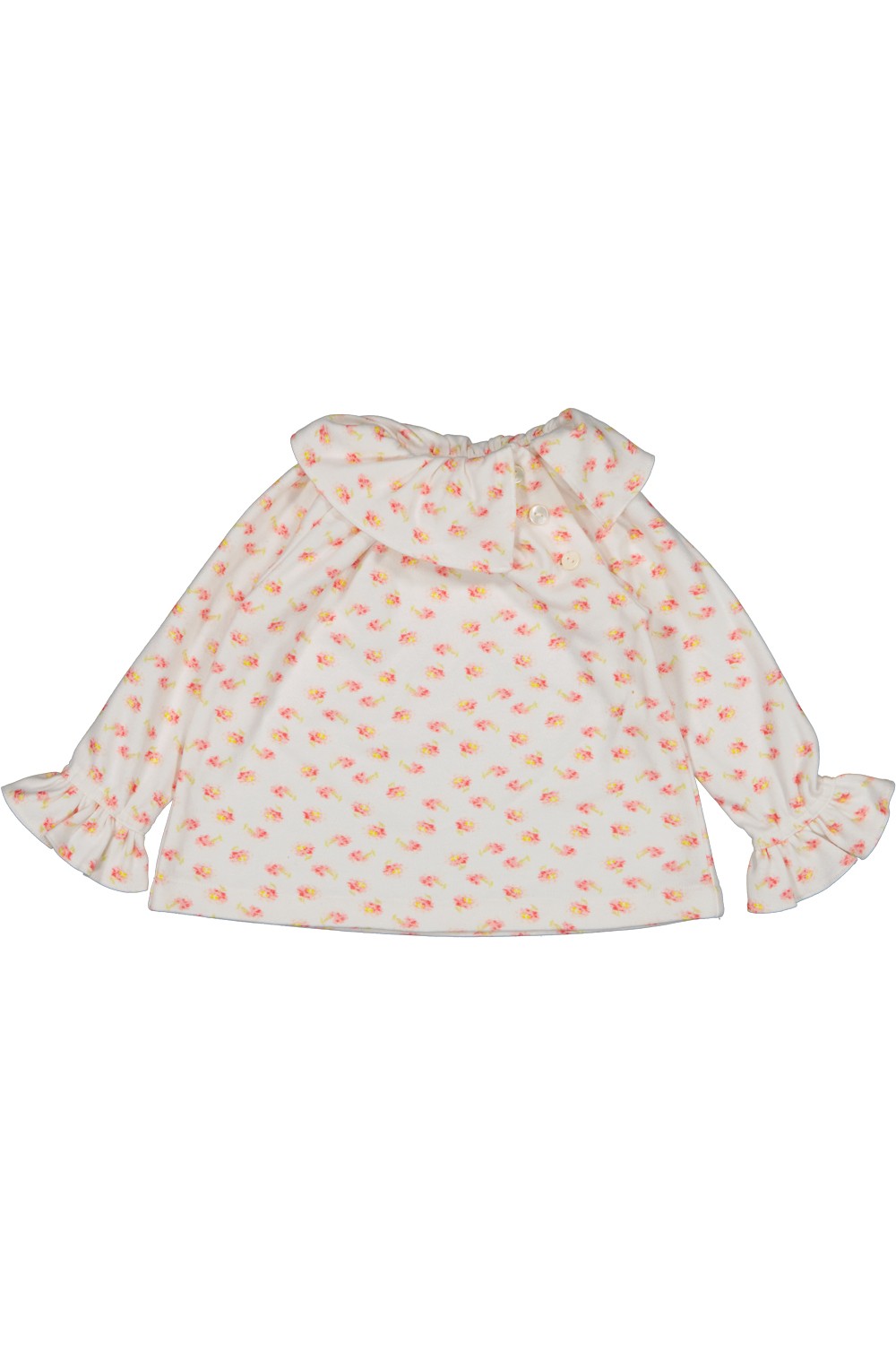 Top baby jersey cotton organic quatuor France flower