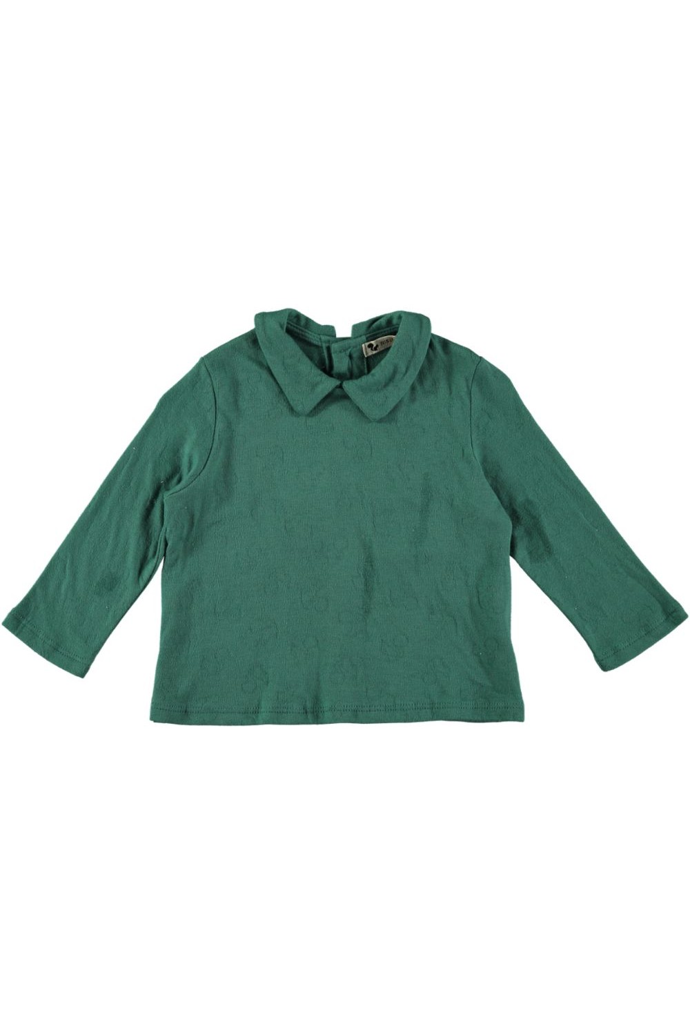 chemise bébé jojo coton bio vert