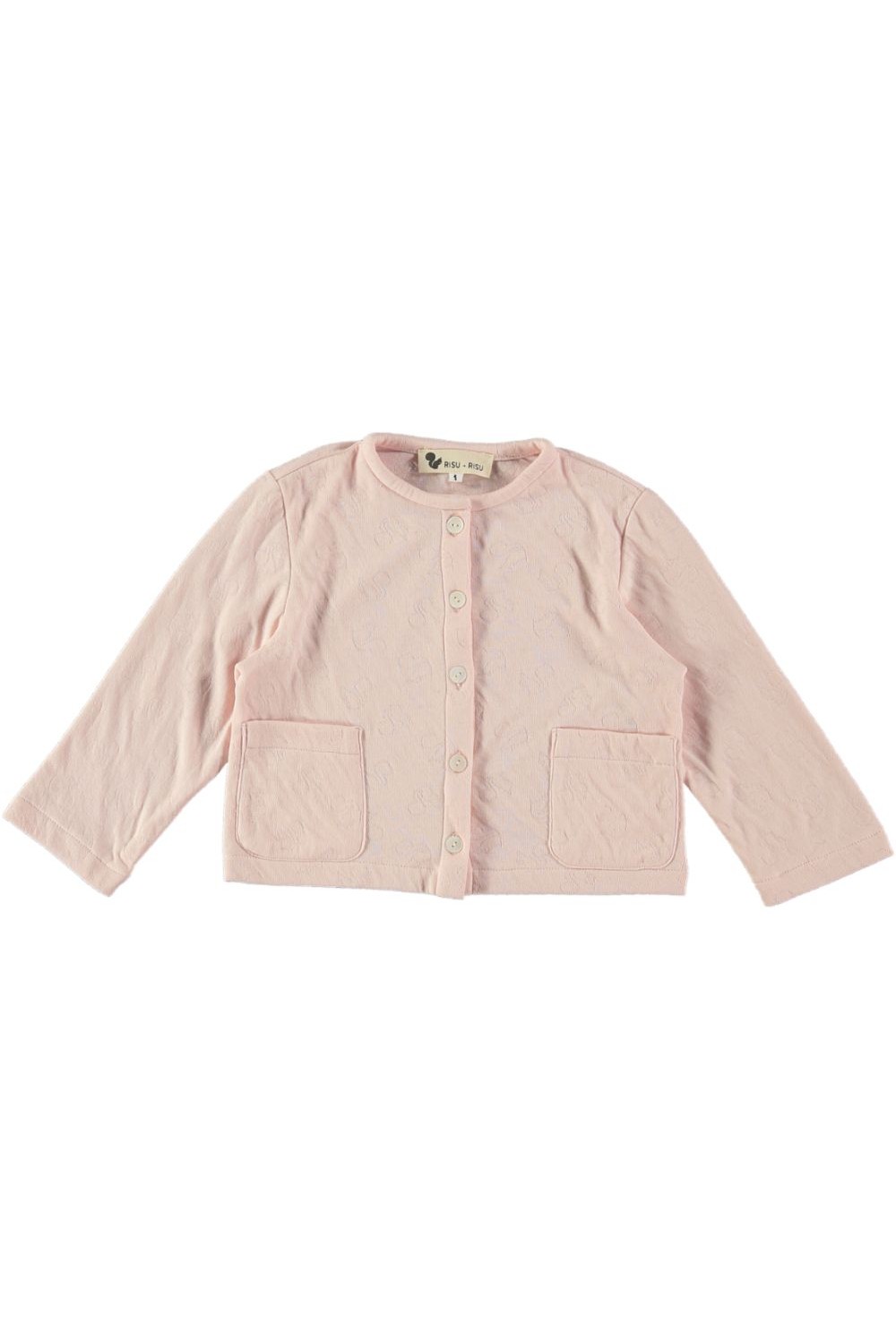 Cardigan enfant en coton bio petal