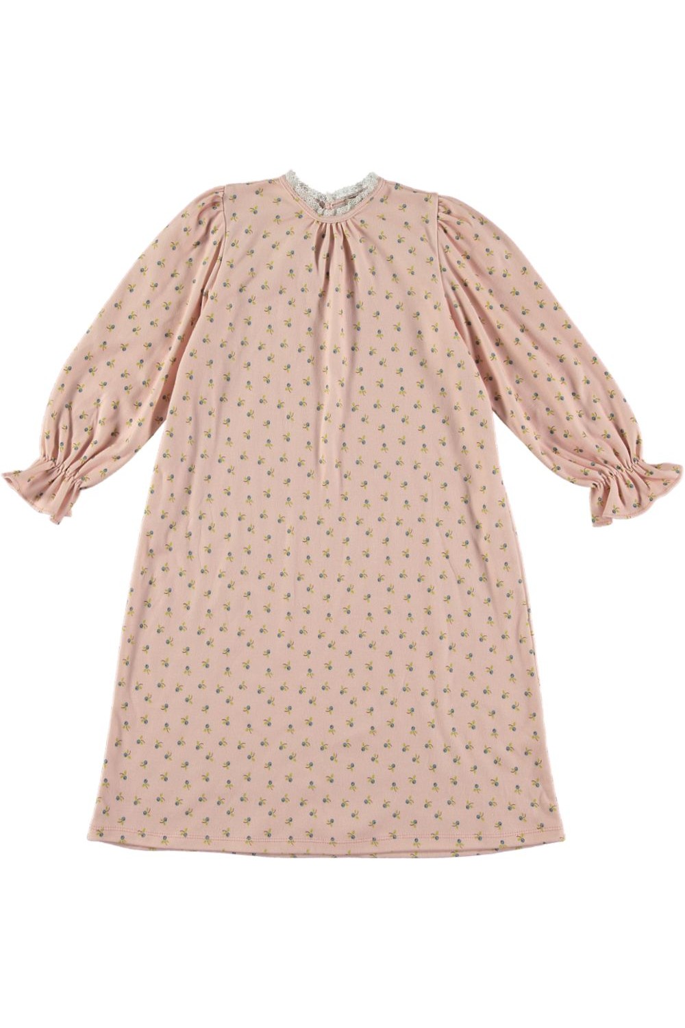 Chemise de nuit fille en coton 100% biologique