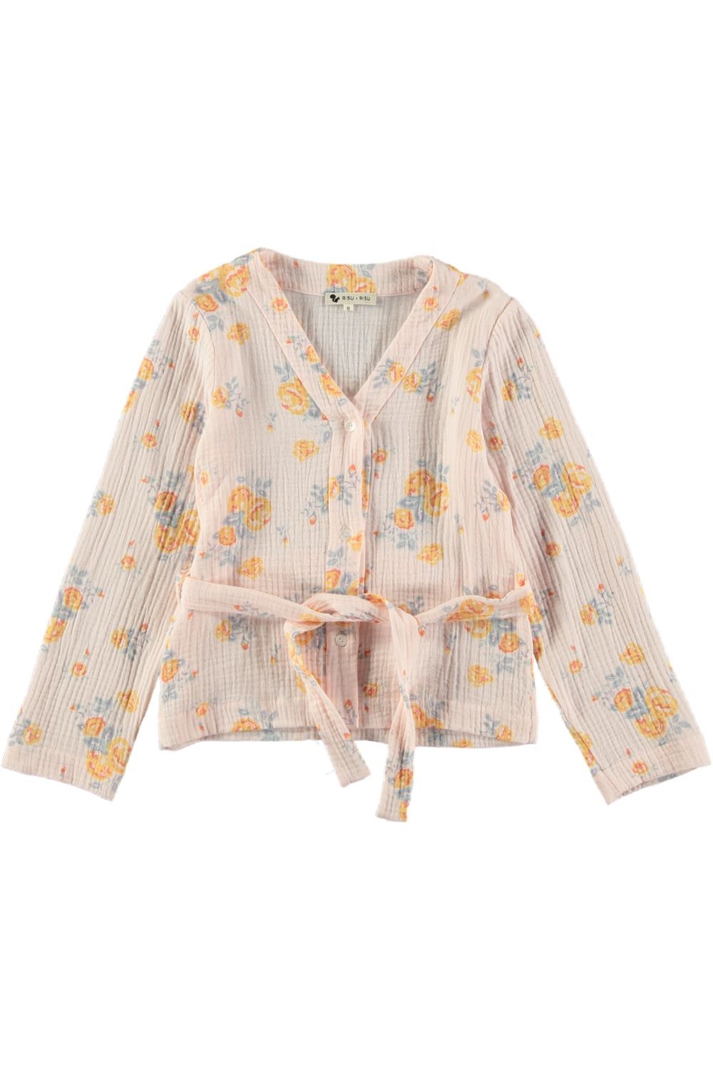 Veste kimono fille Luna imprimé Giverny