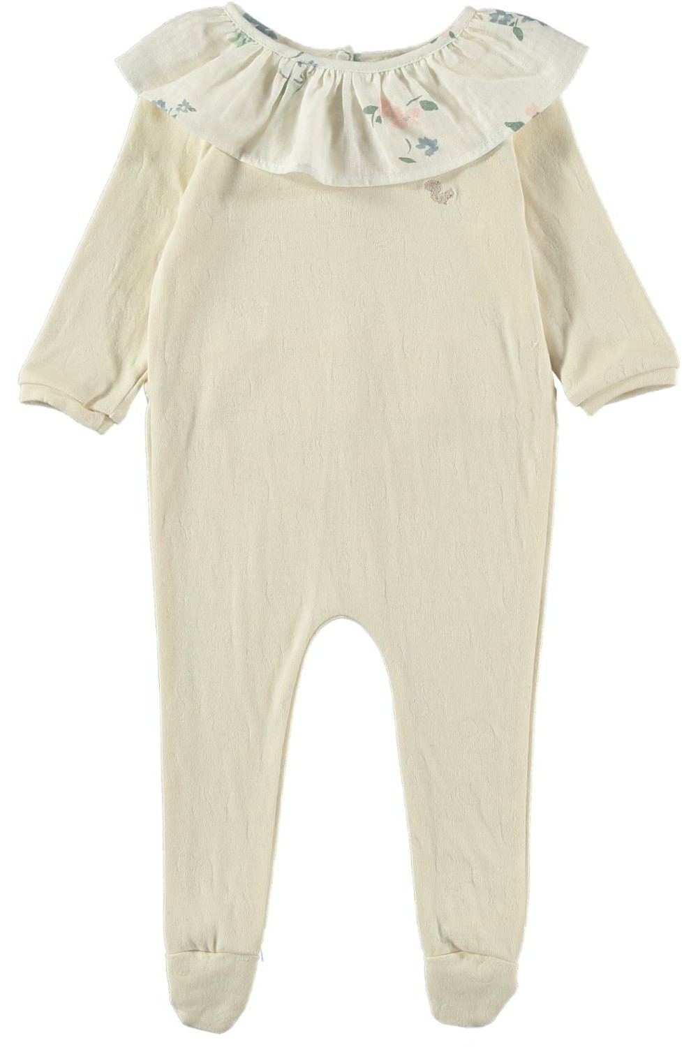 Pyjama bébé Caline coton bio non teint