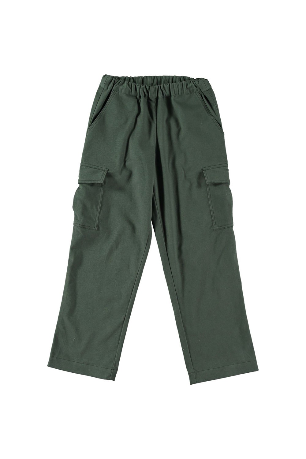 Pantalon enfant Baroudeur en toile de coton bio vert