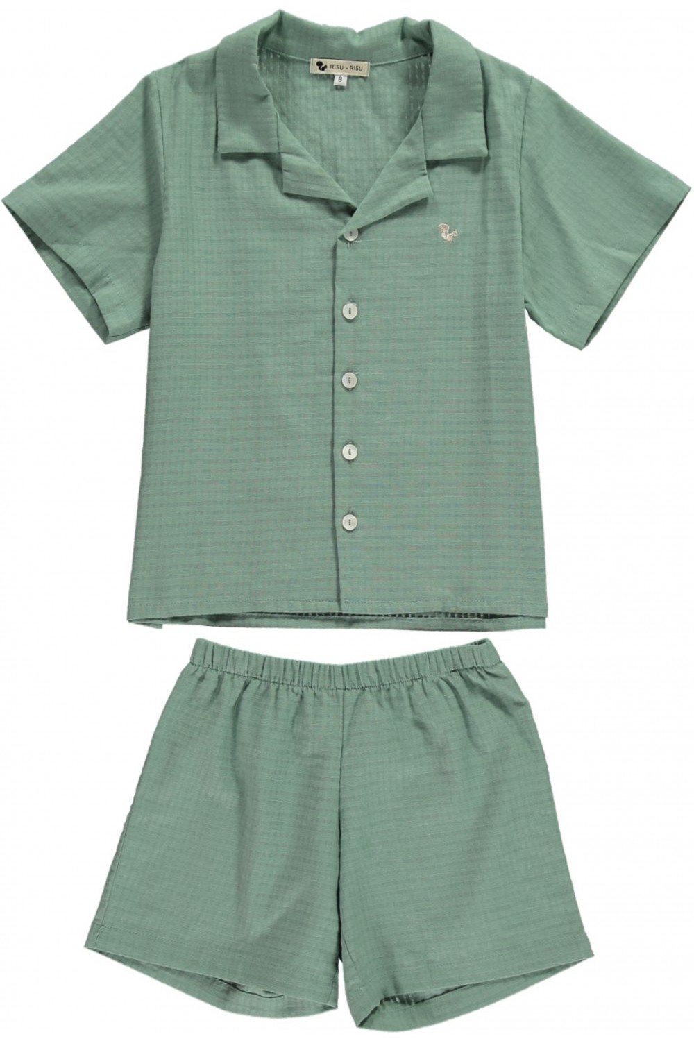 Pyjama enfant Rieur mold green