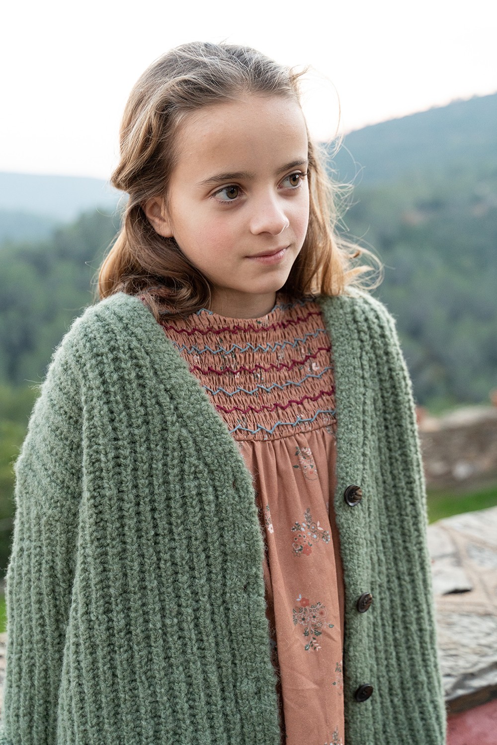 Nolo children's green cardigan Nolo children's green cardigan