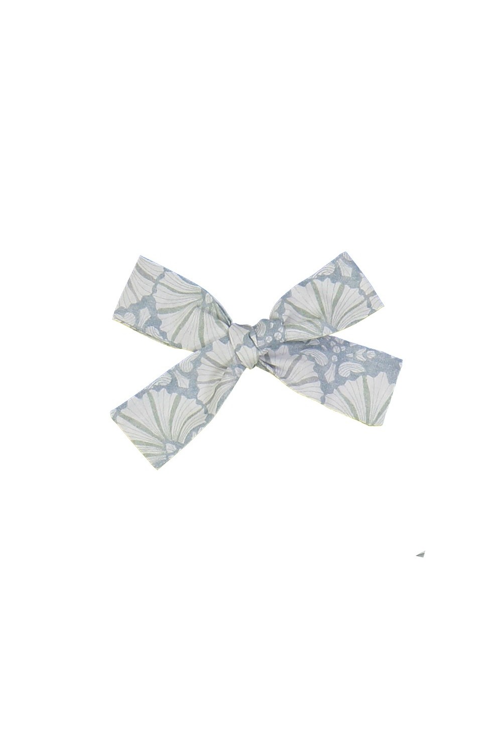 noeud cheveux barrette coton bio