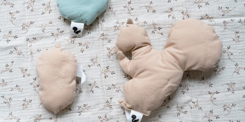 Teddy-Bear Swaddles for baby - Made in Spain from 100% organic cotton