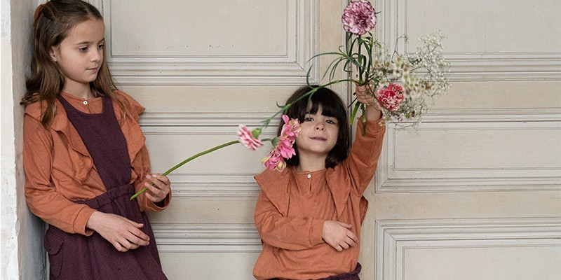 Upcycling : collection eco responsable d'habits enfant en coton bio 