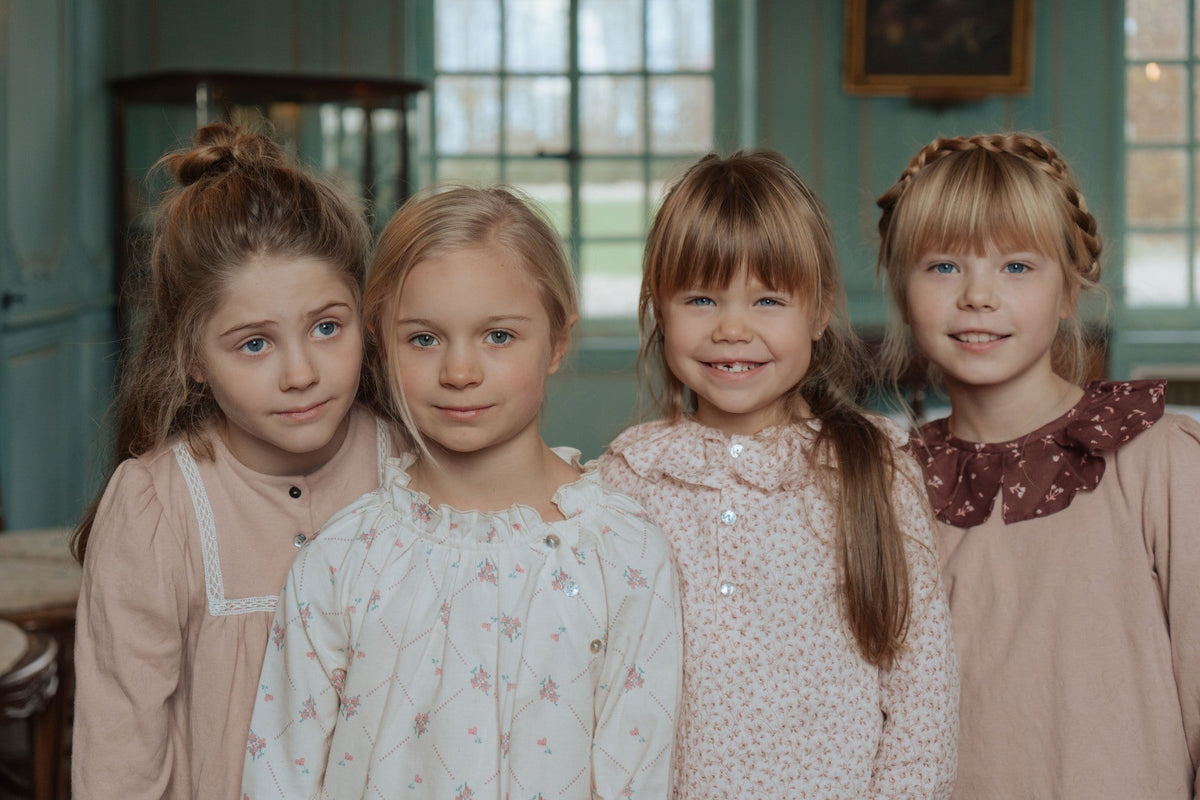 Pyjamas fille en coton bio certifié