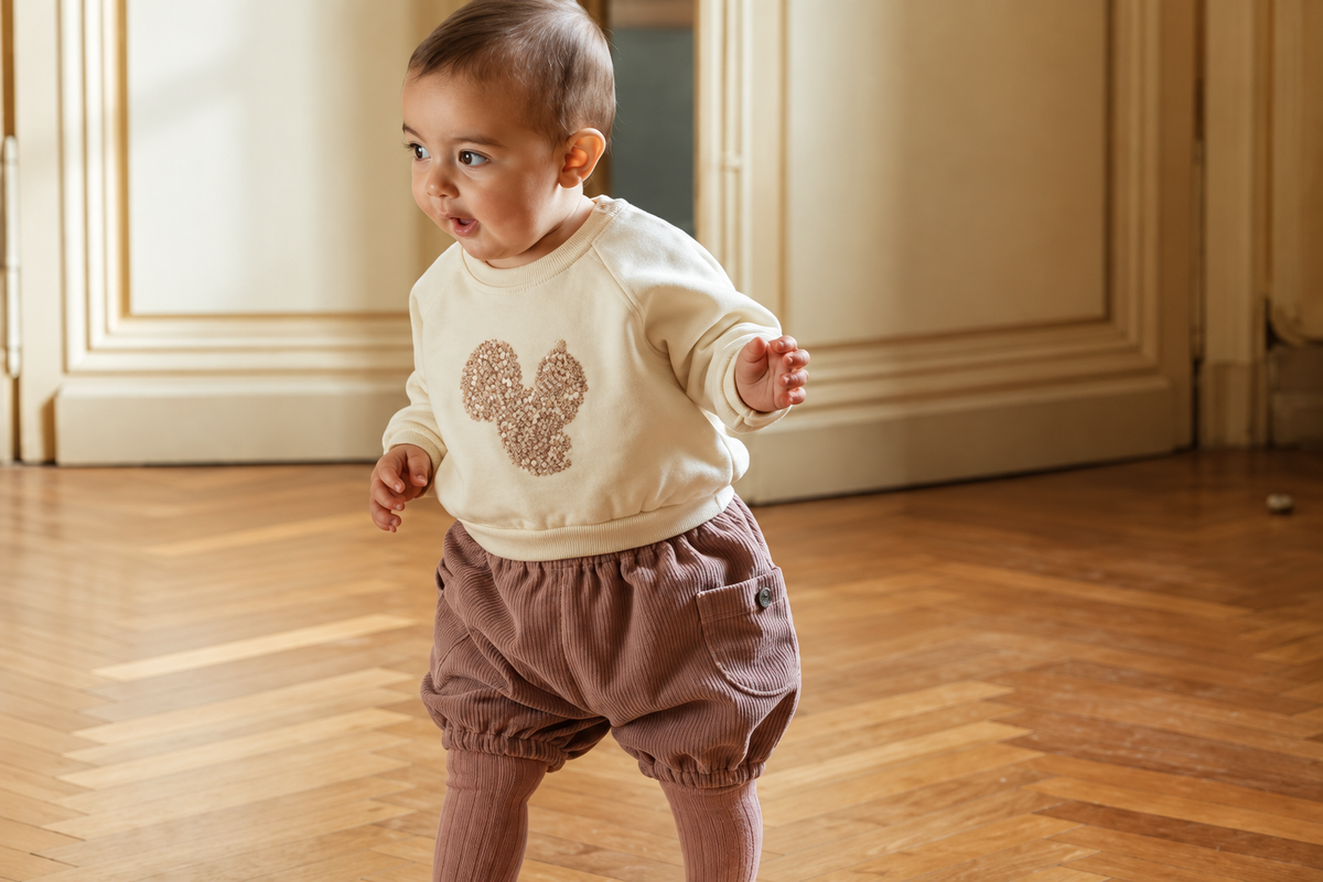 Pulls, cardigans et sweat-shirts bébé en coton bio