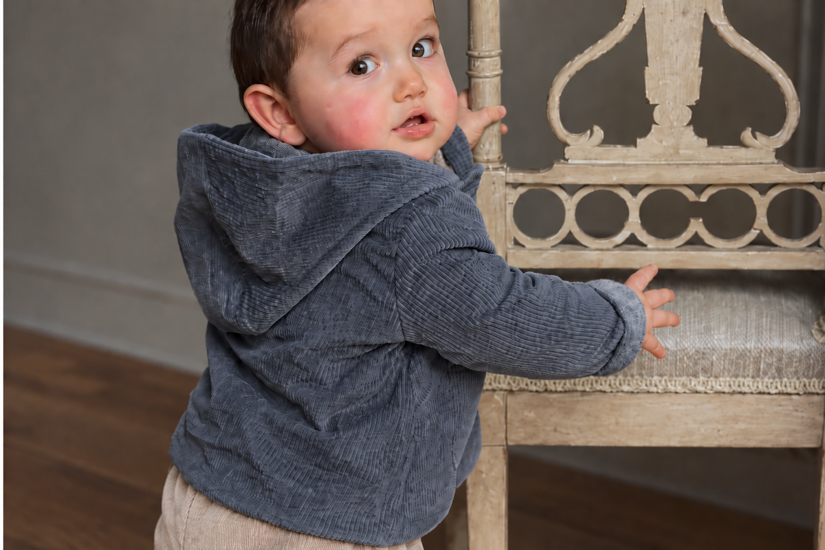 Vestes et manteaux bébé en coton bio certifié