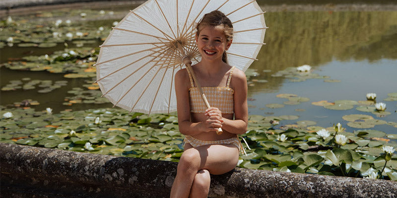 Maillots de bain enfant en coton bio