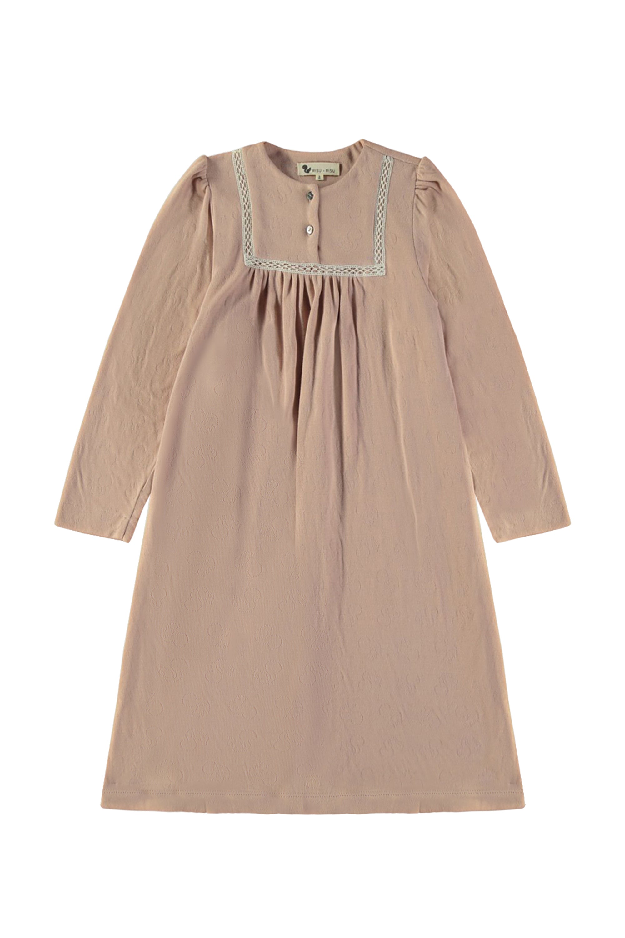 chemise de nuit fille ametta en jersey rse