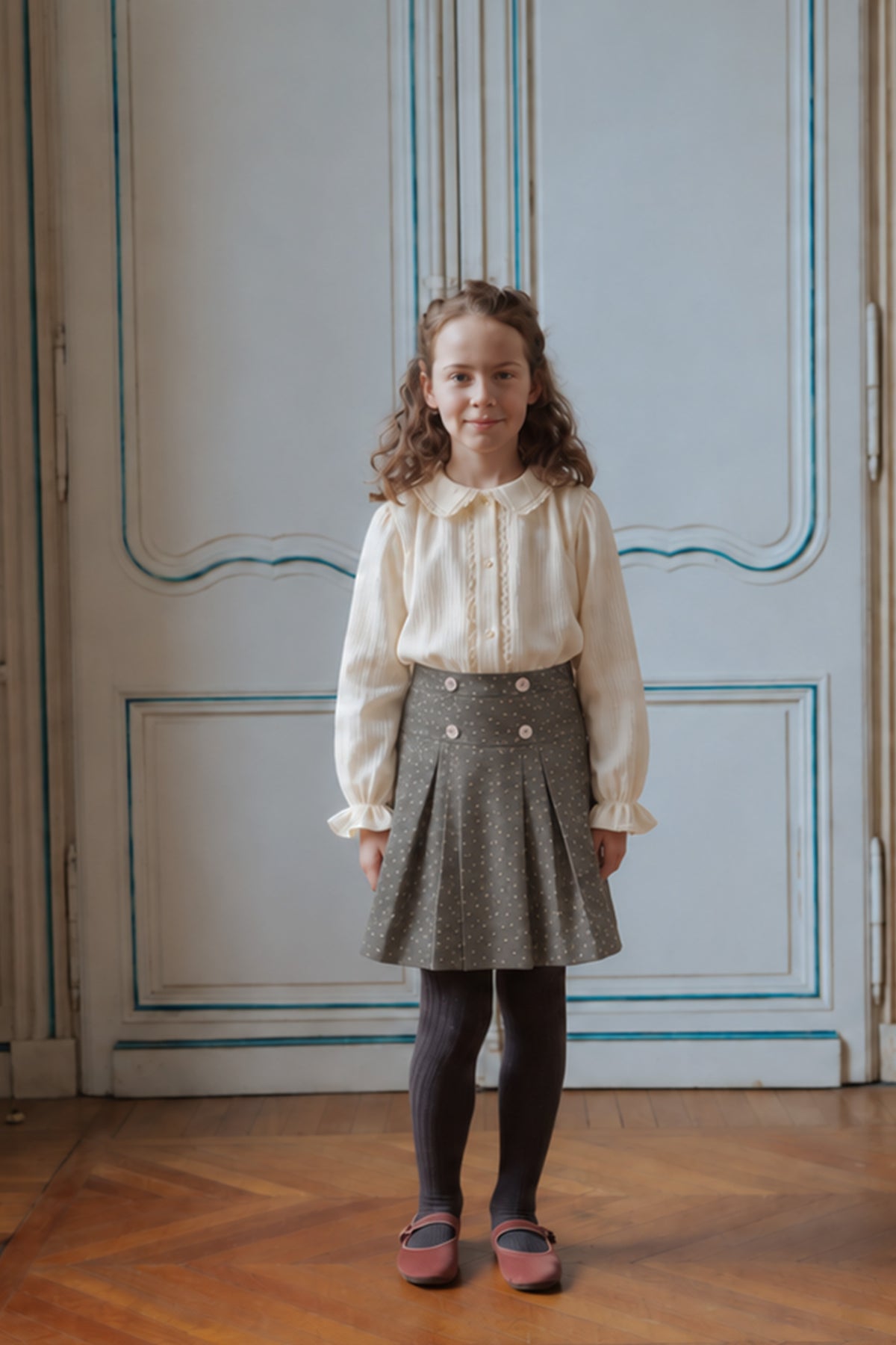 Jupe plissée fille Kilt