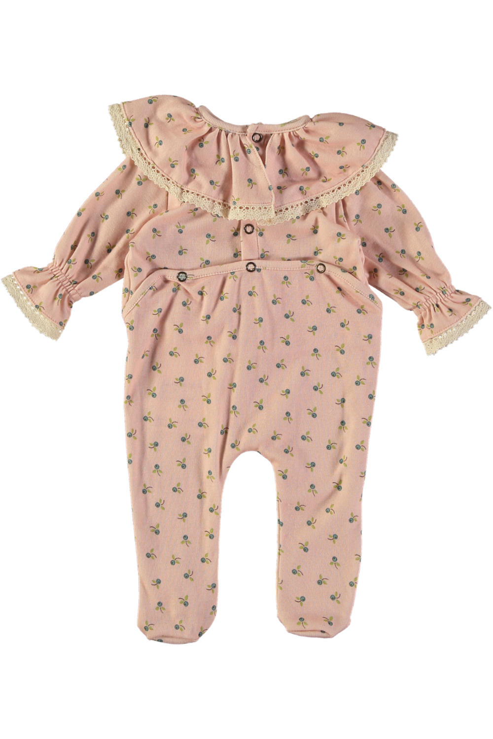 pyjama naissance  bébé fille en coton biologique