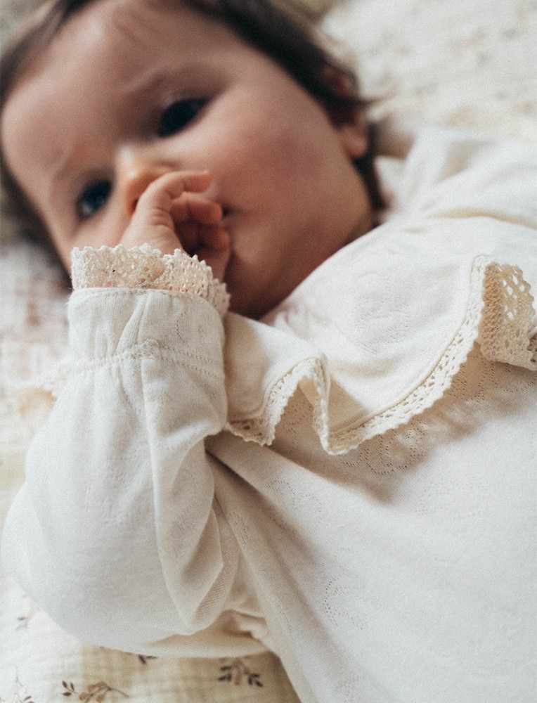 Pyjama bébé Ballerine avec dentelle