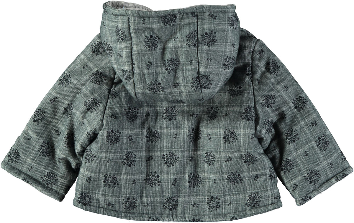 Manteau bébé Orso rembourrage pur coton bio