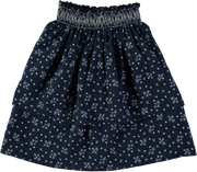 Jupe fille Coryza – Imprimé fleurs de lin