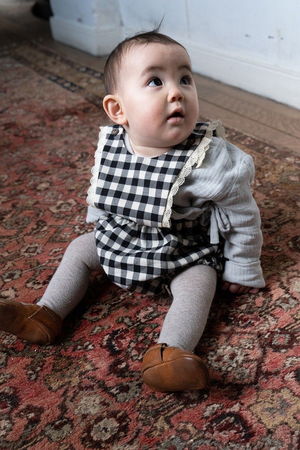 Ecolière baby romper