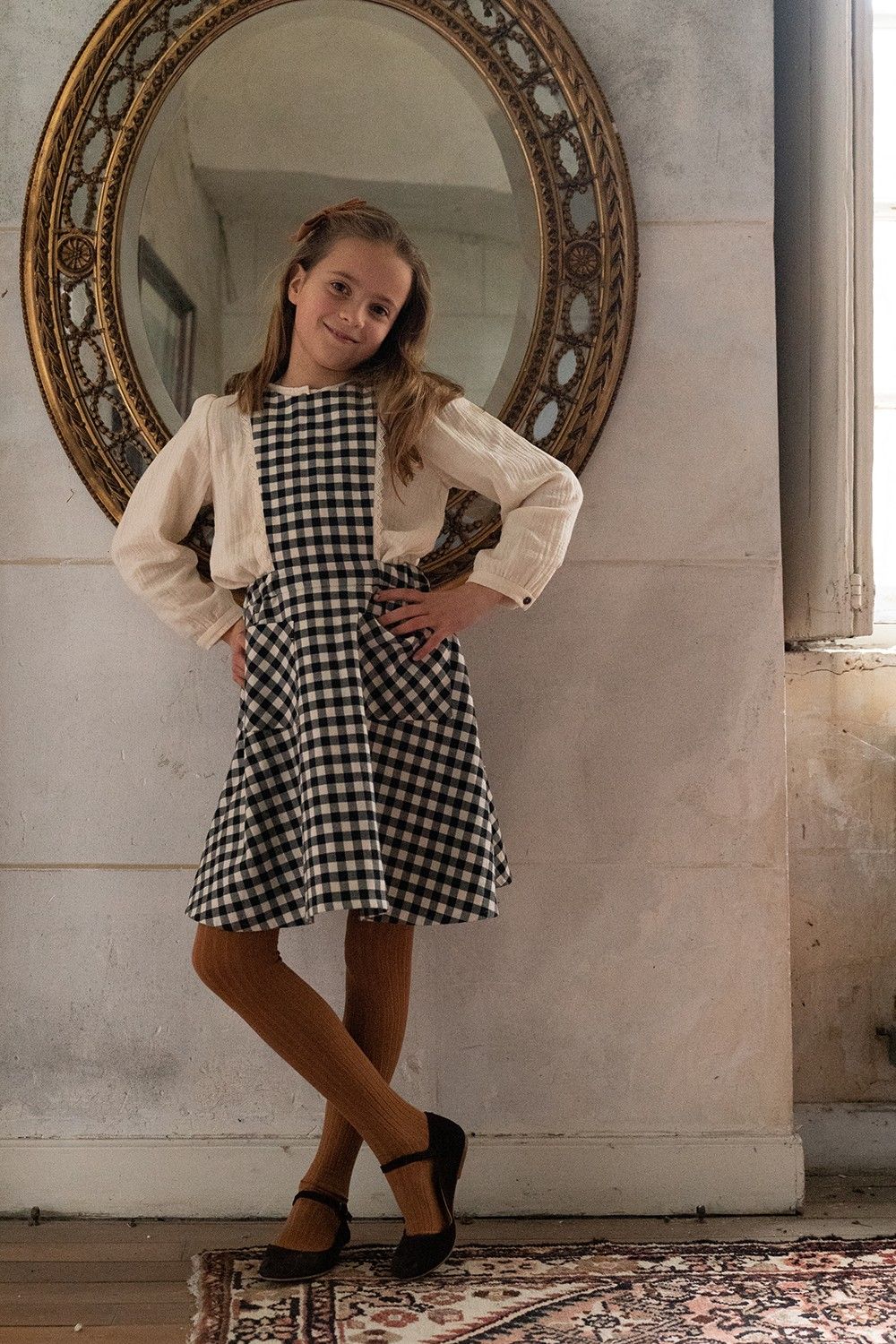 Ecolière girl dress