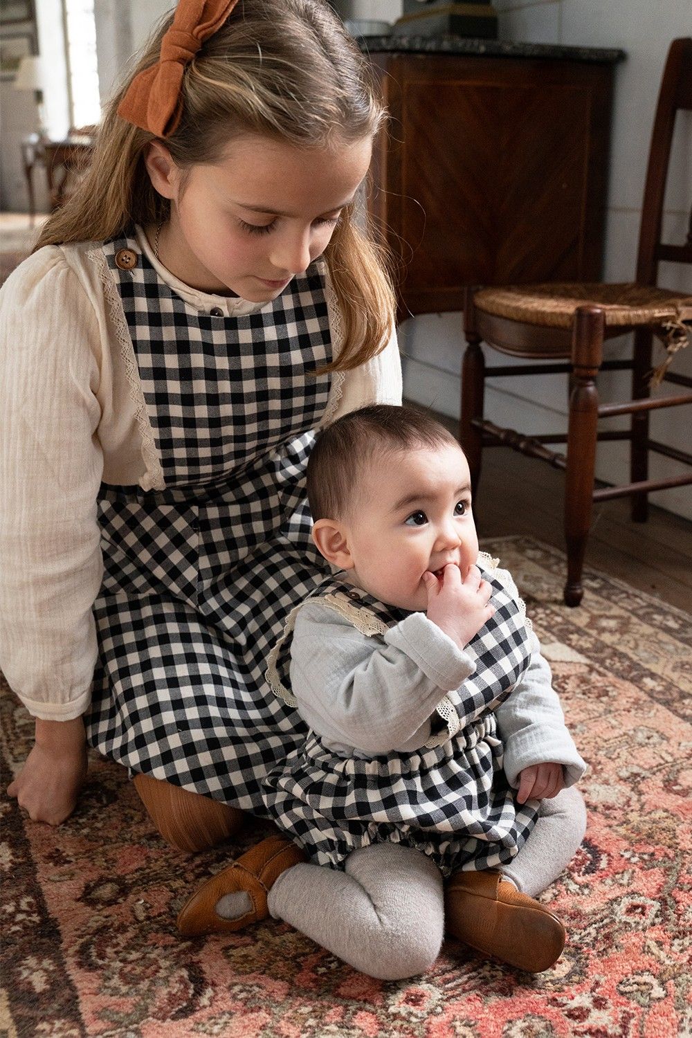 Robe fille Ecolière