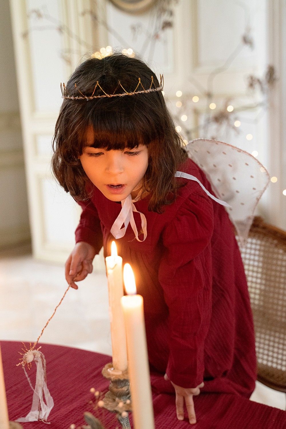 Couronne enfant fabriquée à la main