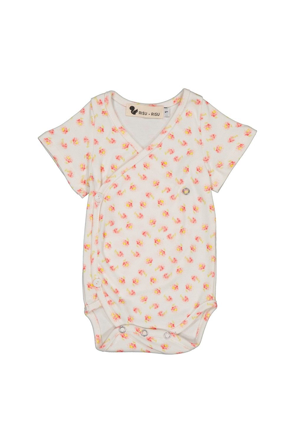 Babies' wrapover Zéphyr bodysuit