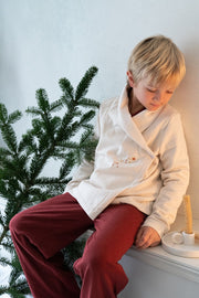 Veste Cocoon Star brodée