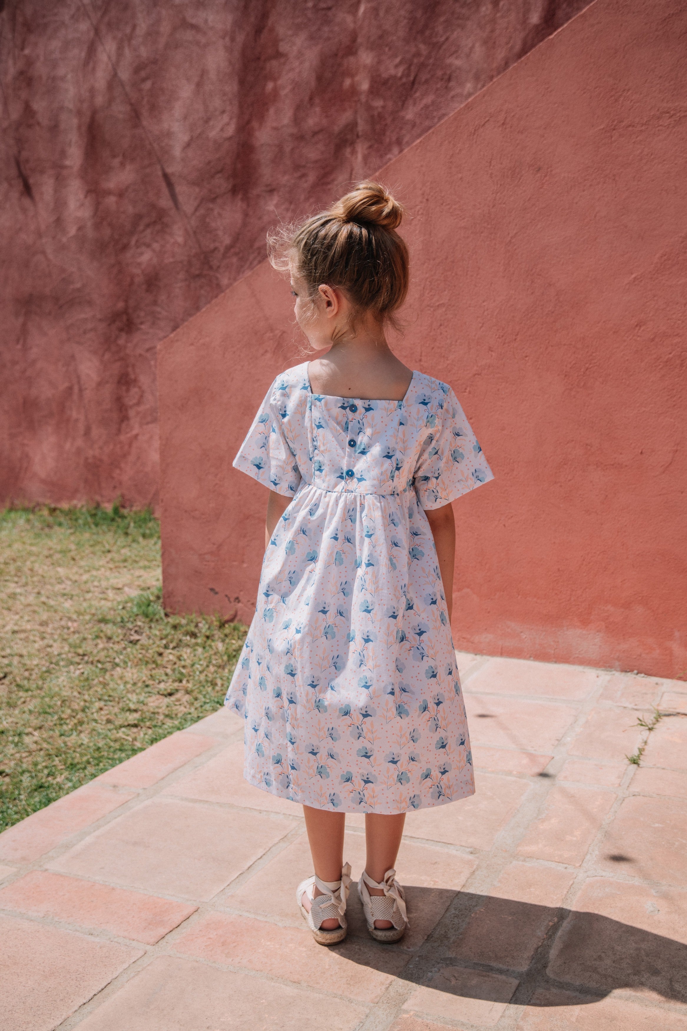 Robe fille Polka