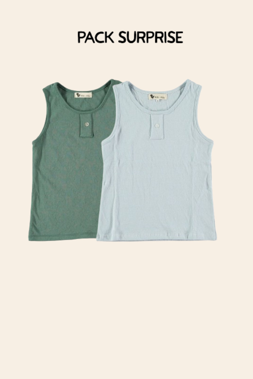 Pack surprise débardeurs garçon