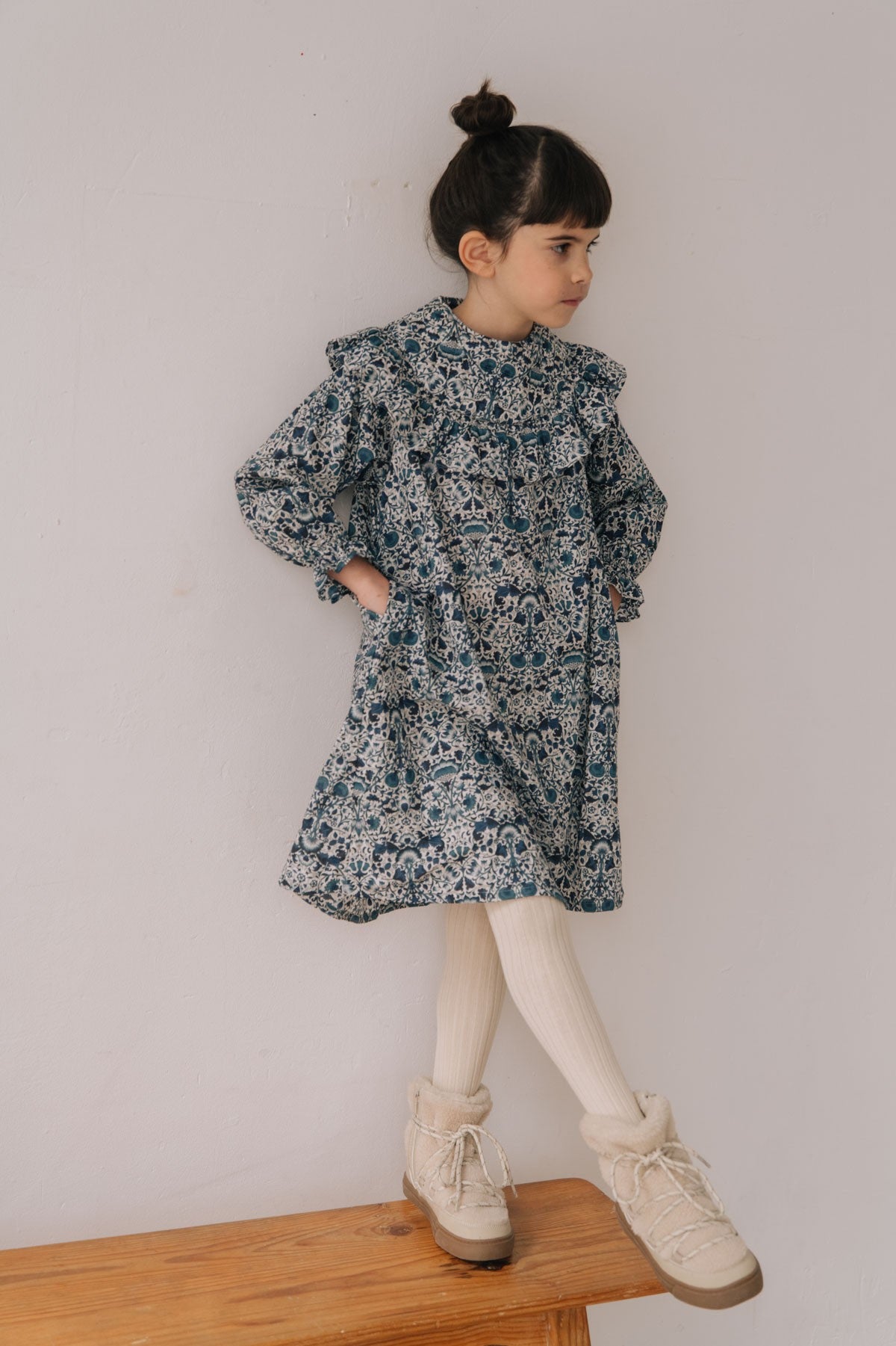 Cassandre girl's dress