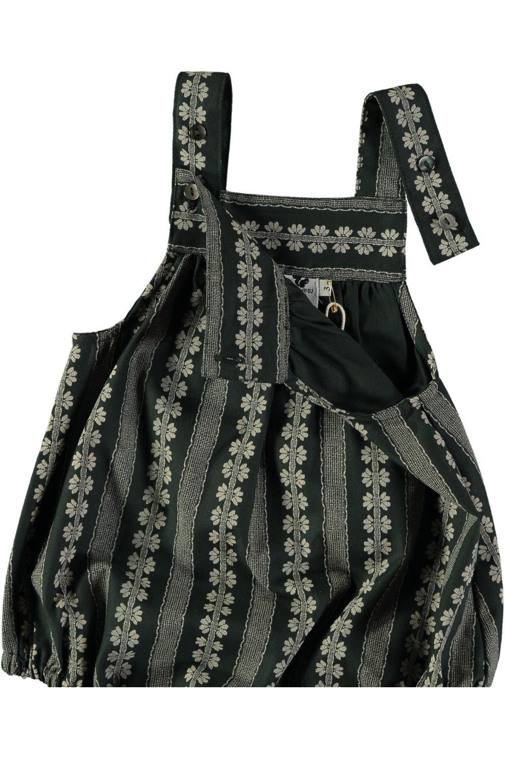 Salopette bébé hiver en coton biologique