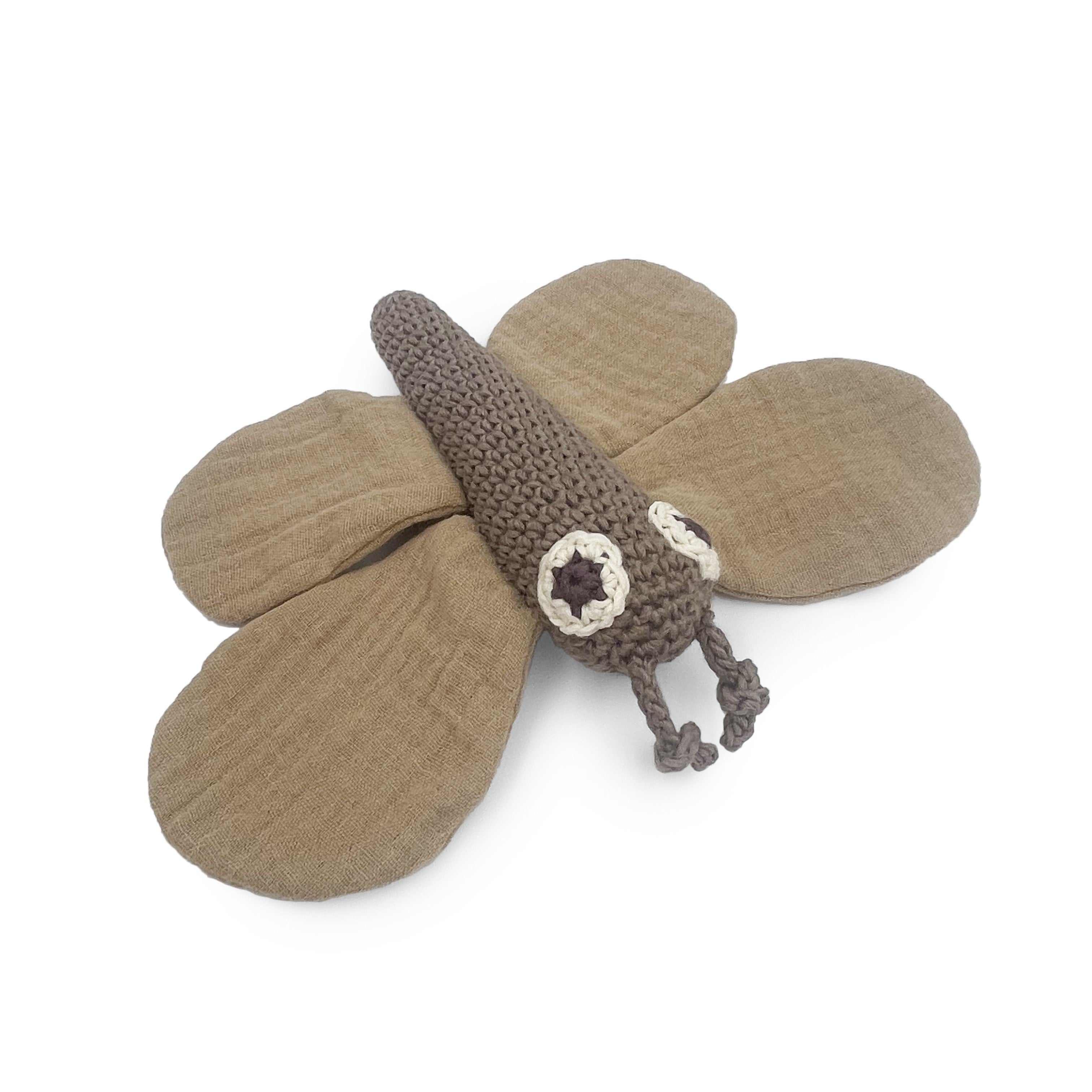 Hochet & Doudou Papillon de Nuit