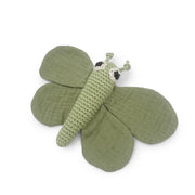 Hochet & Doudou Papillon Vert