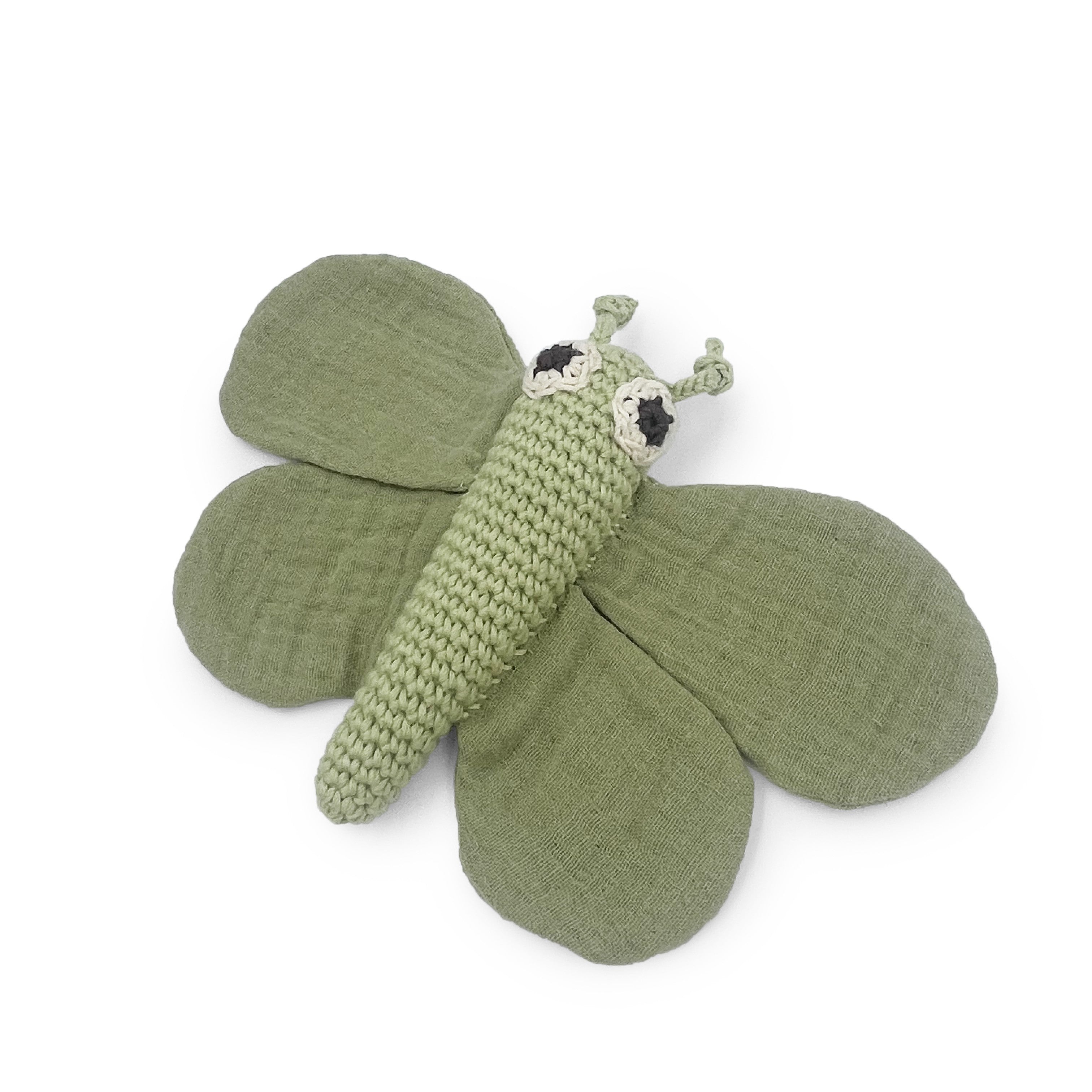 Green butterly pacifier