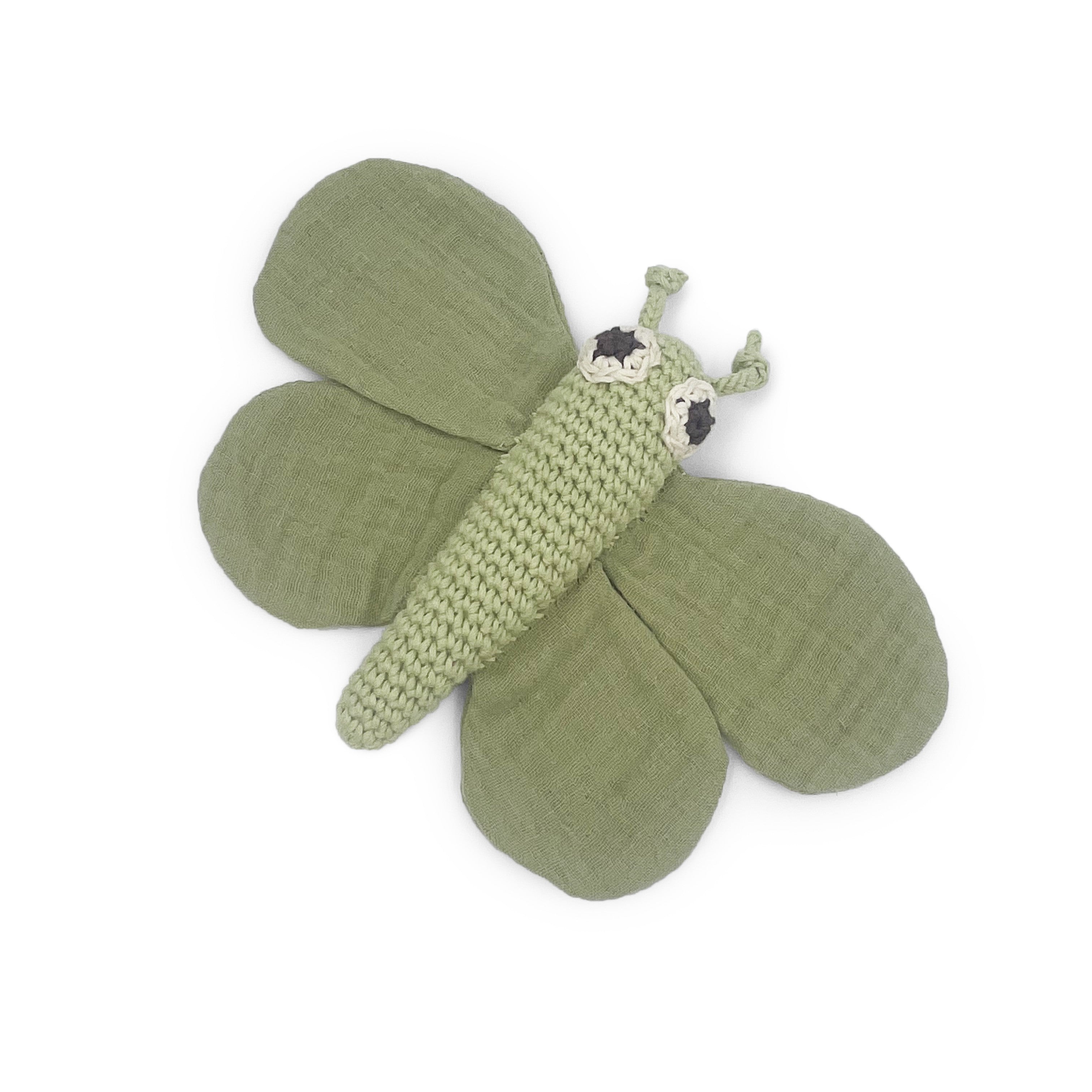 Green butterly pacifier