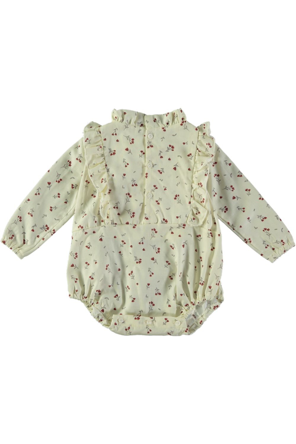 Barboteuse crème en coton biologique