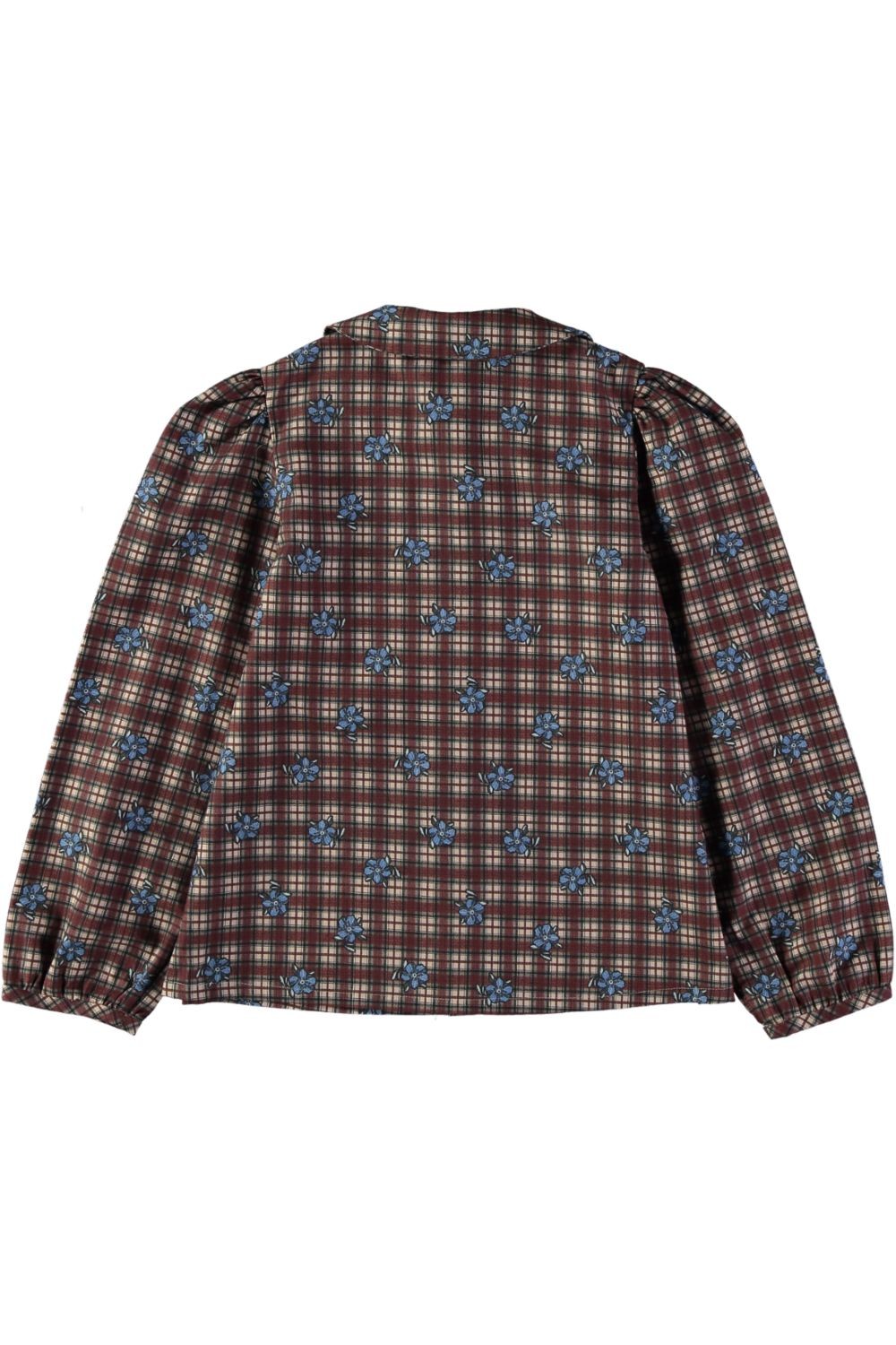 Blouse fille en toile de coton biologique