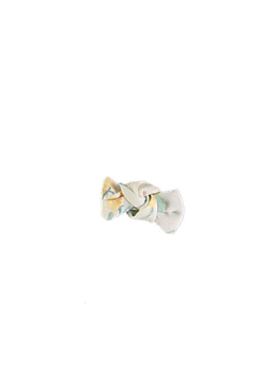 barrette bébé en coton bio motif citron