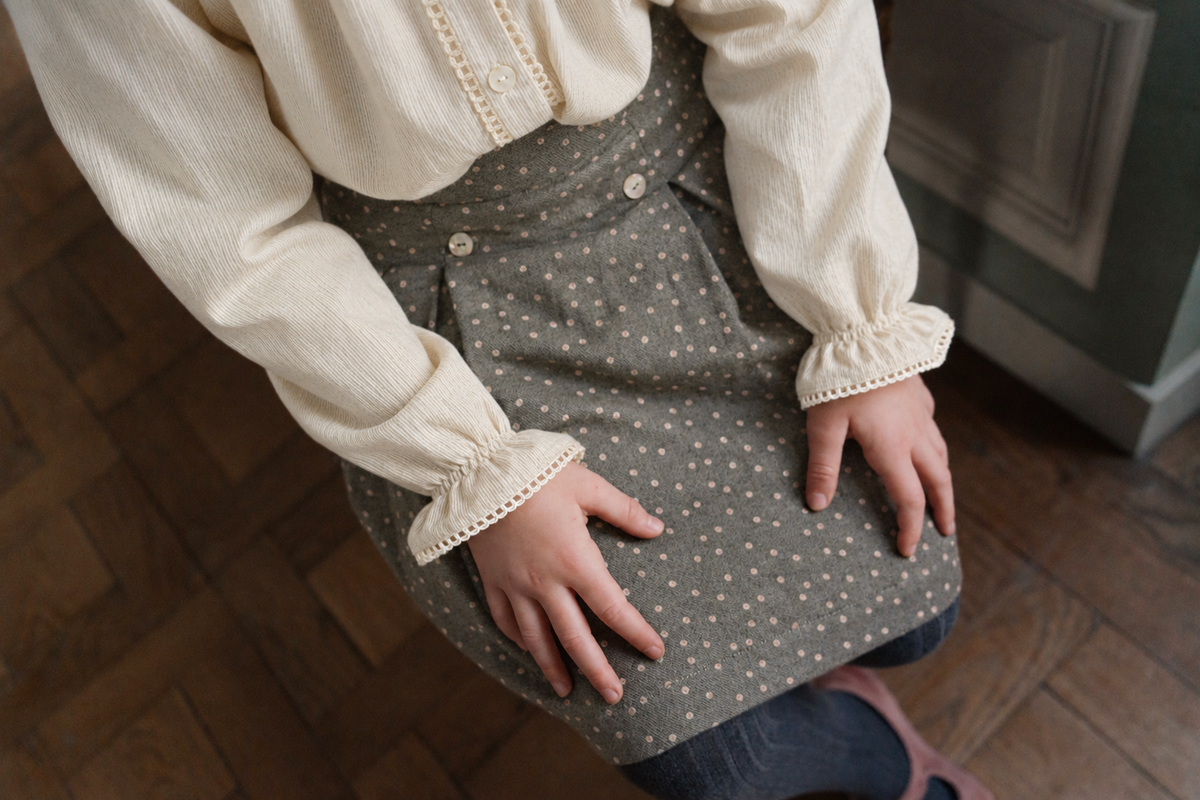 Jupe plissée fille Kilt