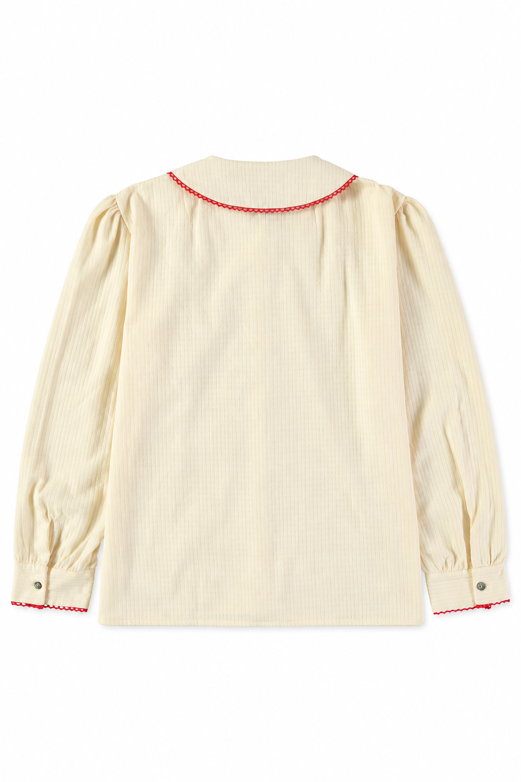 Blouse femme Simone col brodé