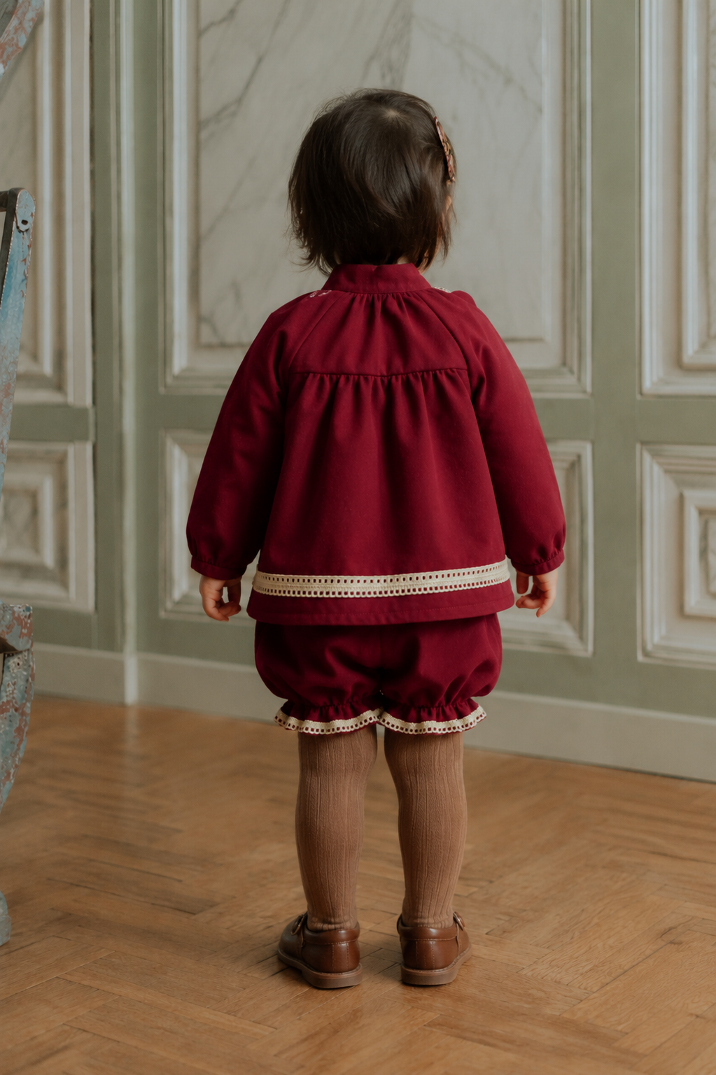 Robe bébé Riva et son bloomer